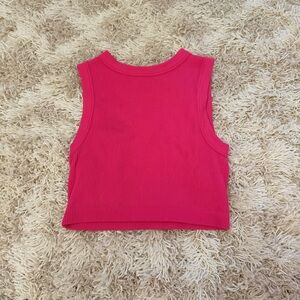 Hot pink tank